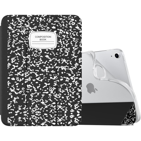 MoKo Coque pour iPad (A16) 11e Génération 11Pouces 2025, iPad 10e Gén 10,9" 2022, Étui avec Coque Arrière TPU Souple à Rabat, Su