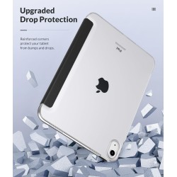MoKo Coque pour iPad (A16) 11e Génération 11Pouces 2025, iPad 10e Gén 10,9" 2022, Étui avec Coque Arrière TPU Souple à Rabat, Su