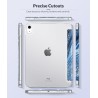 MoKo Coque pour iPad (A16) 11e Gén 11" 2025, iPad 10e Gén 10,9" 2022, Étui avec Coque Arrière en TPU Souple à Rabat avec Support