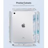MoKo Coque pour iPad (A16) 11e Génération 11Pouces 2025, iPad 10e Gén 10,9" 2022, Étui avec Coque Arrière TPU Souple à Rabat, Su