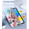 MoKo Coque pour iPad (A16) 11e Génération 11Pouces 2025, iPad 10e Gén 10,9" 2022, Étui avec Coque Arrière TPU Souple à Rabat, Su