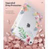 MoKo Coque pour iPad (A16) 11e Gén 11" 2025, iPad 10e Gén 10,9" 2022, Étui avec Coque Arrière en TPU Souple à Rabat avec Support