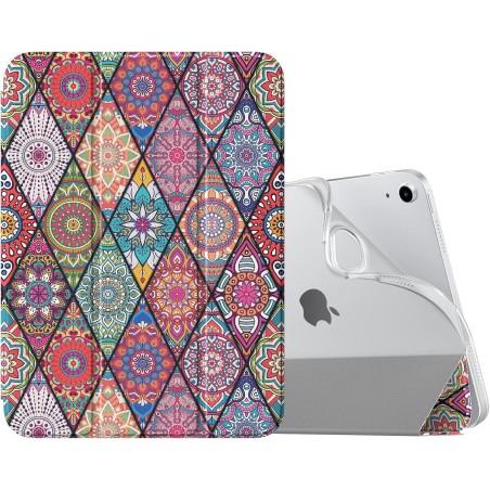 MoKo Coque pour iPad (A16) 11e Génération 11Pouces 2025, iPad 10e Gén 10,9" 2022, Étui avec Coque Arrière TPU Souple à Rabat, Su
