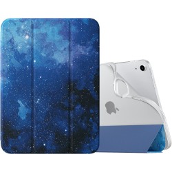 MoKo Coque pour iPad (A16) 11e Gén 11" 2025, iPad 10e Gén 10,9" 2022, Étui avec Coque Arrière en TPU Souple à Rabat avec Support