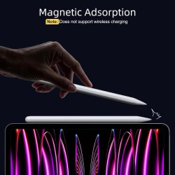 Stylo iPad pour Apple iPad 2018-2025 Stylo Touch pour Tablette iPad Pencil Rejet de Paume, Stylus Pen pour iPad 10/9/8/7, Pro 11