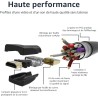 Amazon Basics Câble HDMI 4K de 1.8 m - Haute Performance 18 Gbps avec Ethernet, 4K@60Hz, 2160p, Noir