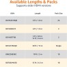 Amazon basics hdmi cable, 2-pack, 6ft, 4k@60hz, high-speed 4k hdmi 2.0 cord (18gbps), 2160p, 48 bit, compatible with tv/ps5/xbox