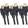 Amazon basics hdmi cable, 3-pack, 6ft, 4k@60hz, high-speed 4k hdmi 2.0 cord (18gbps), 2160p, 48 bit, compatible with tv/ps5/xbox