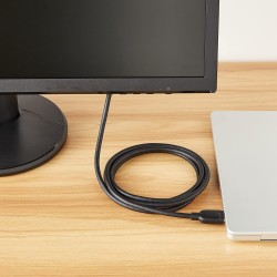 Amazon Basics Lot de 24 câbles HDMI 4K de 1.8 m - Haute performance 18 Gbps avec Ethernet, 4K@60Hz, 2160p, Noir