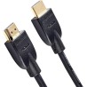 Amazon Basics Câble HDMI 4K de 0.9 m - Haute performance 18 Gbps avec Ethernet, 4K@60Hz, 2160p, Noir
