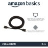 Amazon basics hdmi cable, 10ft, 4k@60hz, high-speed 4k hdmi 2.0 cord (18gbps), 2160p, 48 bit, compatible with tv/ps5/xbox/roku, 
