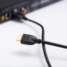 Amazon Basics Câble HDMI 4K de 7.6 m- Haute performance 18 Gbps avec Ethernet, 4K@60Hz, 2160p, Noir