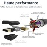 Amazon Basics Lot de 2 câbles HDMI 4K de 0,9 m - Haute performance 18 Gbps avec Ethernet, 4K@60Hz, 2160p, Noir, (0.9 m)