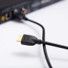 Amazon Basics Lot de 3 câbles HDMI 4K de 0,9 m - Haute performance 18 Gbps avec Ethernet, 4K@60Hz, 2160p, Noir