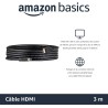 Amazon basics hdmi cable, 3-pack, 10ft, 4k@60hz, high-speed 4k hdmi 2.0 cord (18gbps), 2160p, 48 bit, compatible with tv/ps5/xbo