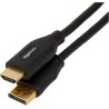 Amazon Basics Câble DisplayPort (Source) vers HDMI (écran), unidirectionnel, 4k à 30 Hz, 1920x1200, 1080p, connecteurs plaqués O