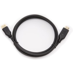 Amazon Basics Câble DisplayPort (Source) vers HDMI (écran), unidirectionnel, 4k à 30 Hz, 1920x1200, 1080p, connecteurs plaqués O