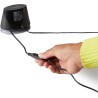 Amazon Basics Haut-parleurs stéréo 2.0 pour PC ou ordinateur portable, entrée auxiliaire 3,5 mm, alimentation USB, 1 paire, noir