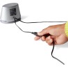 Amazon Basics Haut-parleurs stéréo 2.0 pour PC ou ordinateur portable, entrée auxiliaire 3,5 mm, alimentation USB, 1 paire, Arge