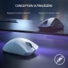 Razer DeathAdder V3 Pro - Souris Gaming Esports Ergonomique sans Fil (Design Ultra-léger de 64g, Capteur Optique Focus Pro 30K, 