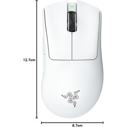 Razer DeathAdder V3 Pro - Souris Gaming Esports Ergonomique sans Fil (Design Ultra-léger de 64g, Capteur Optique Focus Pro 30K, 