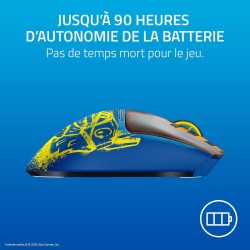 Razer DeathAdder V3 Pro Fortnite Edition - Souris de Jeu sans Fil (Capteur Optique Focus Pro 30K DPI, légèreté 63g, Forme Ergono
