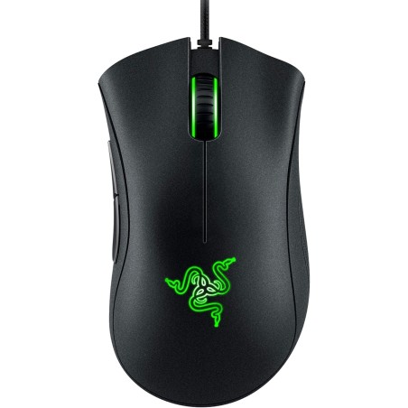 Razer DeathAdder Essential (2021) - Souris Gaming Filaire avec Capteur Optique de 6400 DPI (Design Ergonomique, 5 Boutons Progra