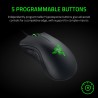 Razer DeathAdder Essential (2021) - Souris Gaming Filaire avec Capteur Optique de 6400 DPI (Design Ergonomique, 5 Boutons Progra