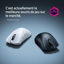 Razer DeathAdder V4 Pro - Souris Esport sans Fil Ergonomique ultralégère - 56g - 2,4 GHZ Hyperspeed - Focus Pro 45K Sensor - 8K 