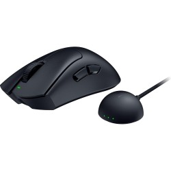 Razer DeathAdder V4 Pro - Souris Esport sans Fil Ergonomique ultralégère - 56g - 2,4 GHZ Hyperspeed - Focus Pro 45K Sensor - 8K 