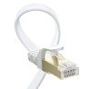 BUSOHE Câble Ethernet Cat 8 5M, Câble Réseau LAN Gigabit RJ45 Plat Haute Vitesse, Cordon de Brassage Internet 40Gbps 2000MHz pou