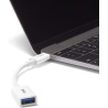 Amazon Basics Câble Adaptateur Femelle USB 3.1 Gen 1 USB-C vers USB-A, Haut débit 5 Gbit/s, certifié USB-If, pour Ordinateurs Po