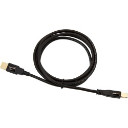 Amazon Basics Cable Imprimante 2.0 USB-A a USB-B (1.8 m) Noir