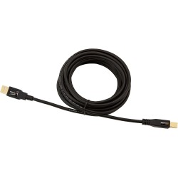 Amazon Basics PC045 Câble d'imprimante USB-A 2.0 mâle vers USB-B mâle, 4.8 m, Noir