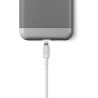 Amazon Basics Câble USB-A vers Lightning en nylon tressé Chargeur certifié MFi pour iPhone, 0.9 m, Argenté