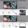 BENFEI Adaptateur HDMI vers VGA, (mâle vers Femelle) pour Bureau, Ordinateur Portable, PC, Moniteur, projecteur, HDTV, Chromeboo