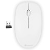 Ngs fog blanc - souris optique sans fil 2.4ghz, souris pour ordinateur ou laptop avec 2 bouttons et scroll, 1000dpi, blanc