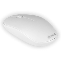 Ngs fog blanc - souris optique sans fil 2.4ghz, souris pour ordinateur ou laptop avec 2 bouttons et scroll, 1000dpi, blanc