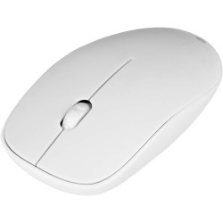 Ngs fog blanc - souris optique sans fil 2.4ghz, souris pour ordinateur ou laptop avec 2 bouttons et scroll, 1000dpi, blanc