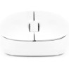 Ngs fog blanc - souris optique sans fil 2.4ghz, souris pour ordinateur ou laptop avec 2 bouttons et scroll, 1000dpi, blanc