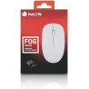 Ngs fog blanc - souris optique sans fil 2.4ghz, souris pour ordinateur ou laptop avec 2 bouttons et scroll, 1000dpi, blanc