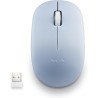Ngs fog pro bleu - souris sans fil, souris optique 1000 dpi, interface nano usb, boutons silencieux, 2 boutons et molette de déf