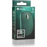 Ngs fog pro vert - souris sans fil, souris optique 1000 dpi, interface nano usb, boutons silencieux, 2 boutons et molette de déf