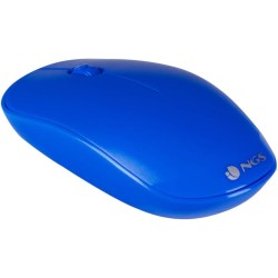 Ngs fog bleu - souris optique sans fil 2.4ghz, souris pour ordinateur ou laptop avec 2 bouttons et scroll, 1000dpi, bleu
