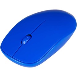 Ngs fog bleu - souris optique sans fil 2.4ghz, souris pour ordinateur ou laptop avec 2 bouttons et scroll, 1000dpi, bleu