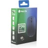 Ngs fog bleu - souris optique sans fil 2.4ghz, souris pour ordinateur ou laptop avec 2 bouttons et scroll, 1000dpi, bleu