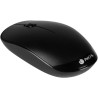 Ngs fog noir - souris optique sans fil 2.4ghz, souris pour ordinateur ou laptop avec 2 bouttons et scroll, 1000dpi, noir