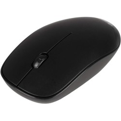 Ngs fog noir - souris optique sans fil 2.4ghz, souris pour ordinateur ou laptop avec 2 bouttons et scroll, 1000dpi, noir