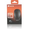 Ngs fog noir - souris optique sans fil 2.4ghz, souris pour ordinateur ou laptop avec 2 bouttons et scroll, 1000dpi, noir