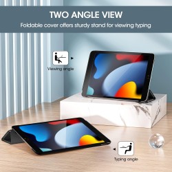 ProCase Coque pour iPad 10.2", iPad 9ème Génération 2021, iPad 8ème Génération 2020, iPad 7 ème Génération 2019, Housse Étui de 